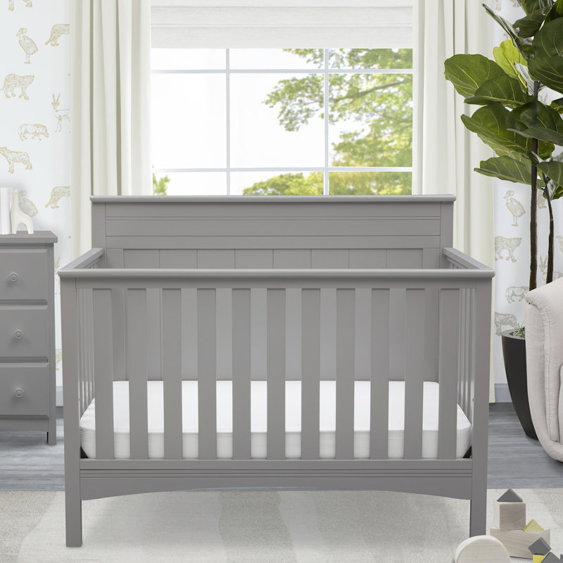 Delta Children Fancy 4in1 Convertible Crib & Reviews Wayfair